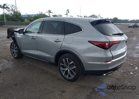 2023 Acura Mdx Technology Package z USA, uszkodzony, nr VIN 5J8YD9H46PL000887